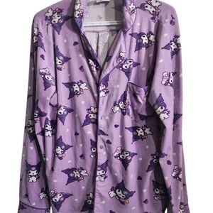 Sanrio Kuromi Purple Pajama Set